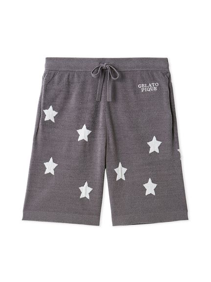 ONLINE限定カラーあり】【HOMME】スタージャガードハーフパンツ(ハーフ