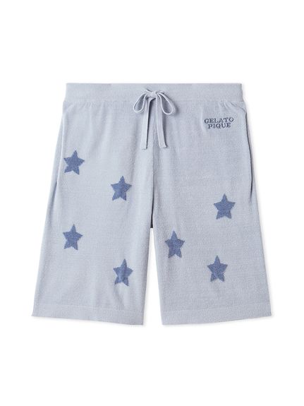 ONLINE限定カラーあり】【HOMME】スタージャガードハーフパンツ(ハーフ