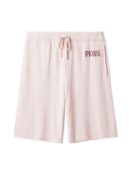 【HOMME】スムーズィーliteラインロゴハーフパンツ