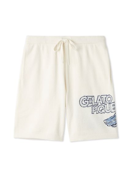 HOMME】エアリーモコスタービークルジャガードハーフパンツ(ハーフ