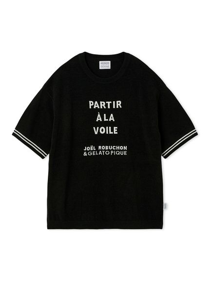 ジョエルロブション　レーヨンロゴTシャツ&ハフパンツ ジョエルロブション レーヨンロゴTシャツ&ハフパンツ （JOEL