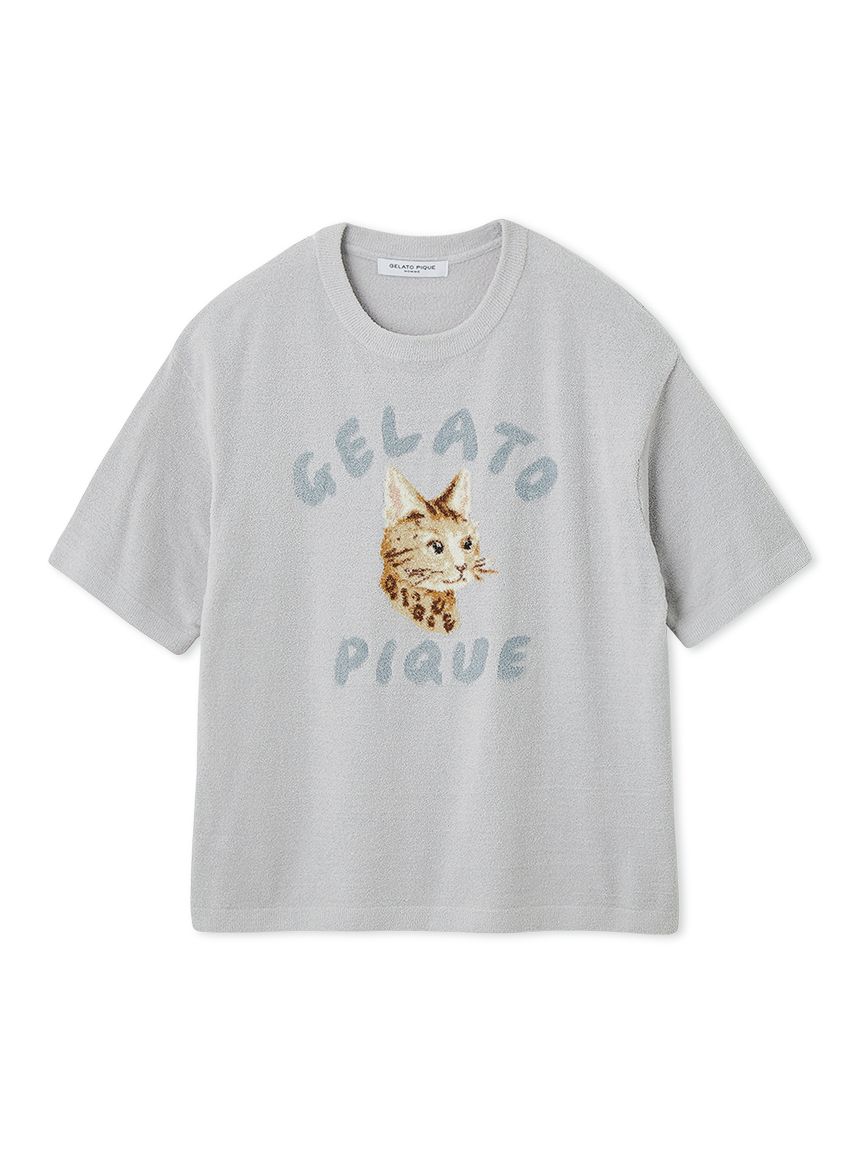 HOMME】エアリーモコキャットプルオーバー(ニットプルオーバー