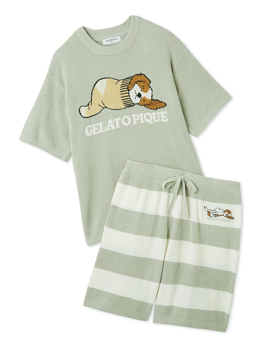 ONLINE限定】【HOMME】エアリーモコドッグジャガードプル