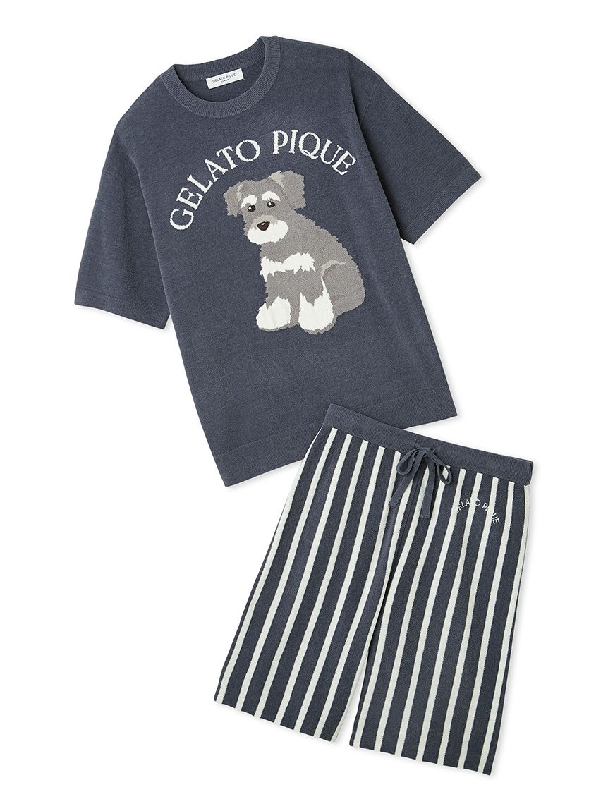 GELATO PIQUE HOMME ドーナツジャガード セットアップ 自宅保管 HOMME】スムーズィーliteセットアップ（セットアップ）｜GELATO