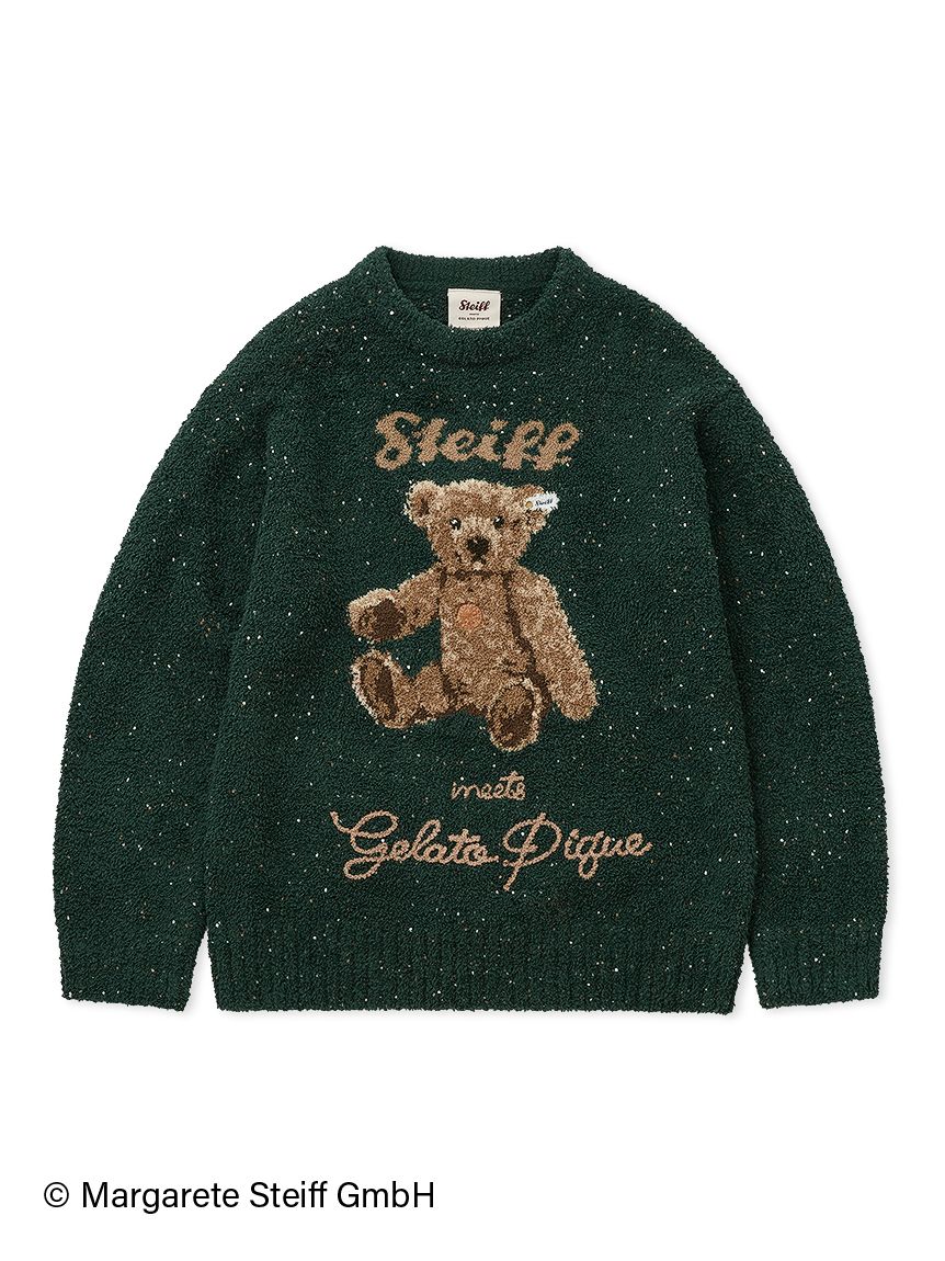 Steiff】【HOMME】パウダーネップジャガードプルオーバー｜ルーム