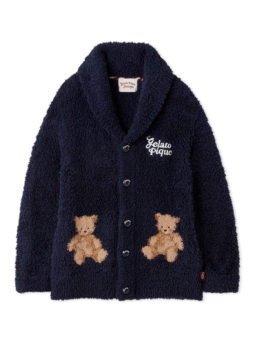 gelato pique【HOLIDAY】スキーベアジャガードカーディガン HOLIDAY】スキーベアジャガードカーディガン(カーディガン・ガウン