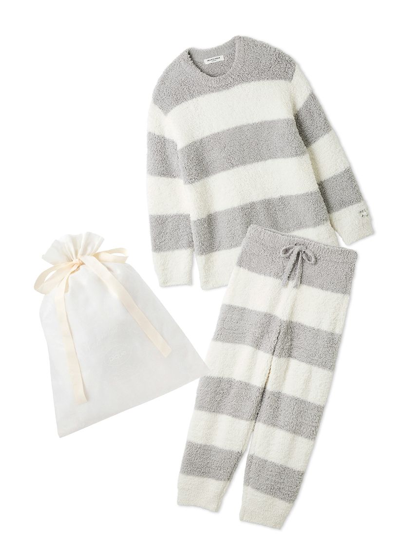 ラッピング済み】【HOMME】ジェラート2ボーダープルオーバー＆ロング