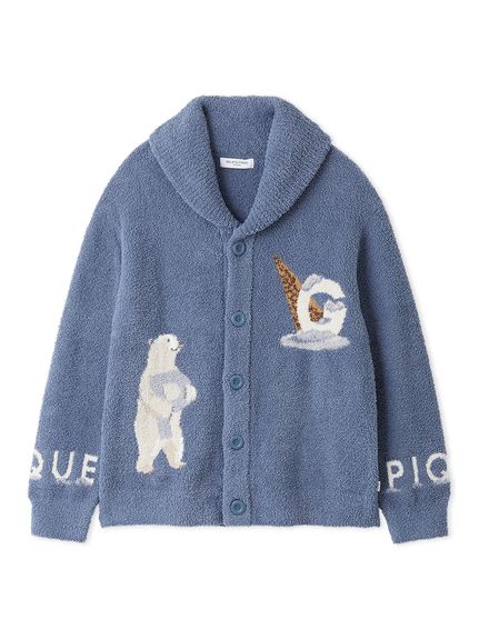 【新品 未使用】ジェラート ピケ HOMME パウダーフォレスト ベア gelato pique（ジェラートピケ） パジャマ 「HOMME」パウダー