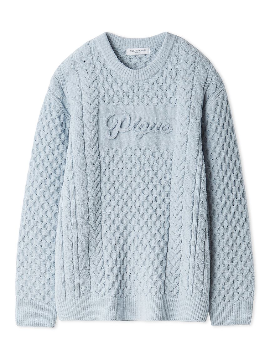 HOMME】アランプルオーバー(ニットプルオーバー)｜ルームウェア