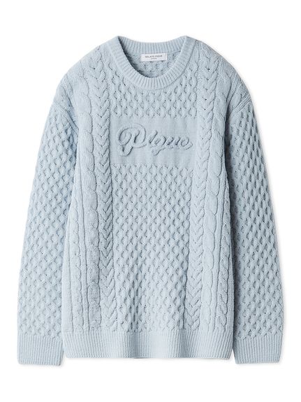 HOMME】アランプルオーバー(ニットプルオーバー)｜ルームウェア