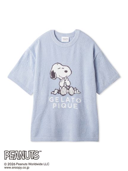 PEANUTS】【HOMME】スムーズィージャガードプルオーバー(カットソー・T