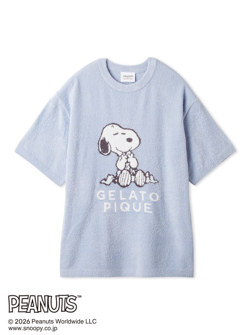 PEANUTS】【HOMME】スムーズィージャガードプルオーバー(カットソー・T