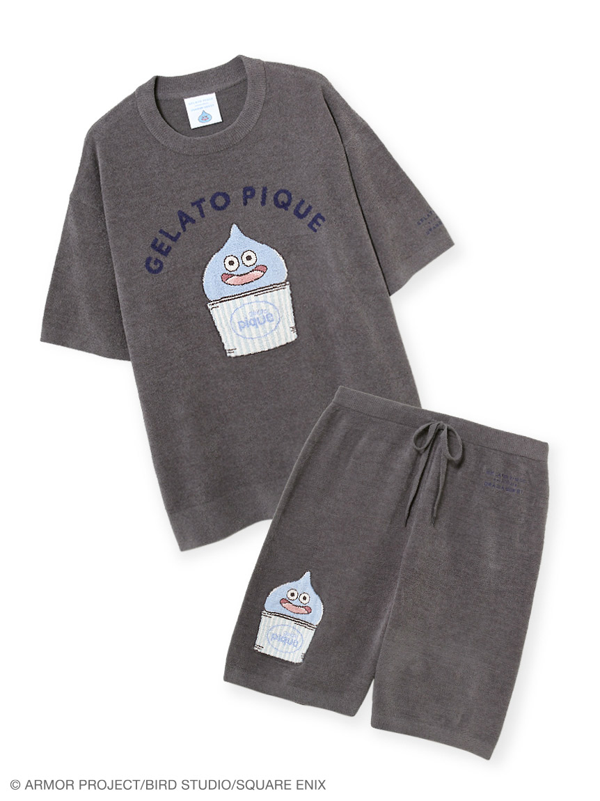 【新品未使用】ジェラートピケ【HOMME】 ポメラニアン柄　上下セット 公式】セットアップ GELATO PIQUE HOMME（ジェラートピケ オム