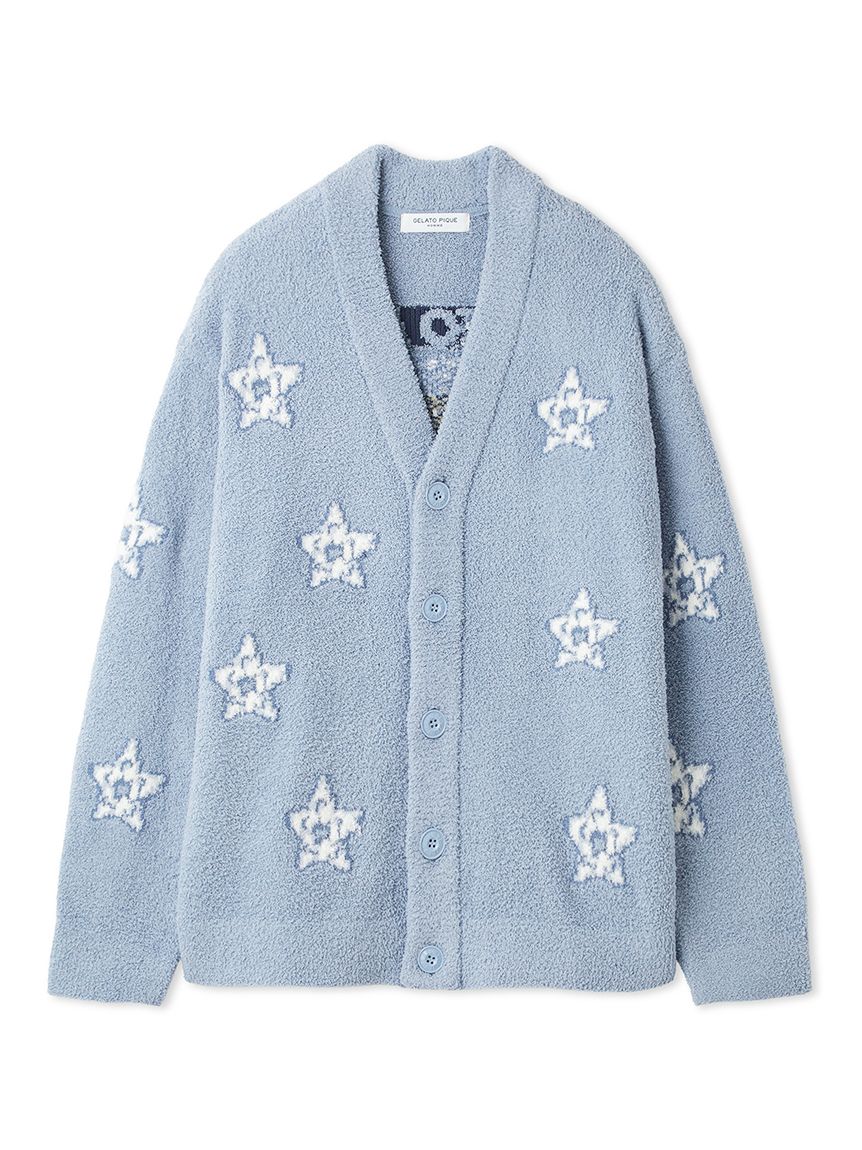 メタモルフォーゼ くまカーディガン HOMME】ベビモコスペースシップジャガードカーディガン(カーディガン