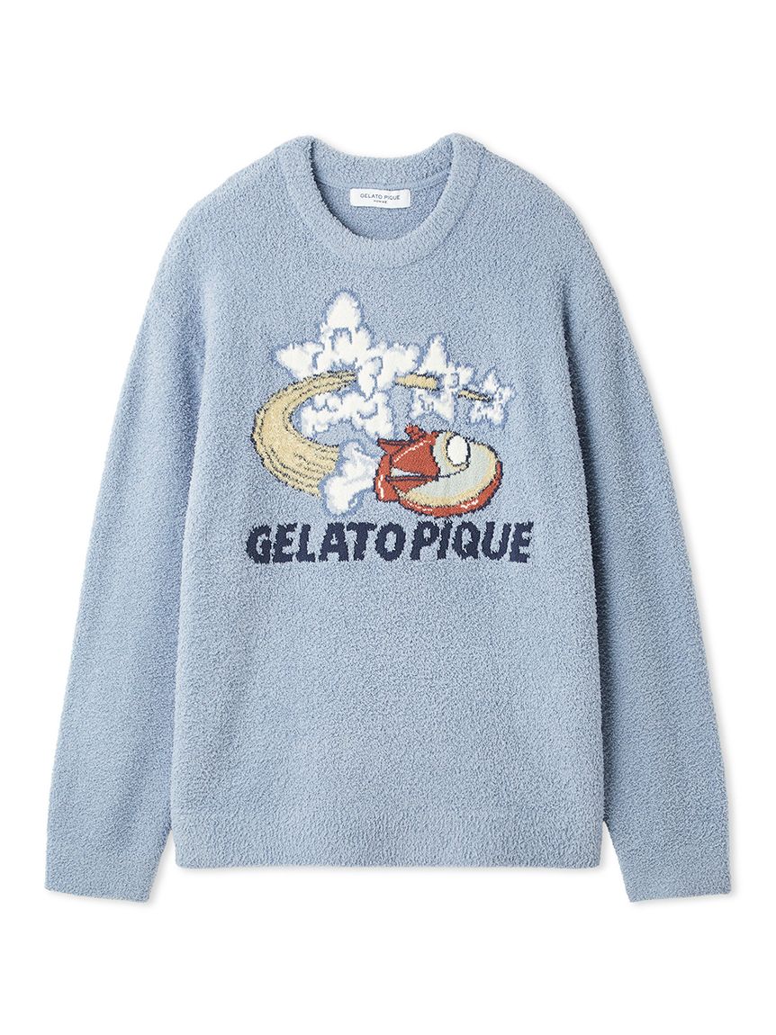 HOMME】ベビモコスペースシッププルオーバー(ニットプルオーバー