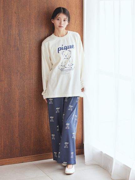 UNISEX】総柄ロングパンツ｜ルームウェア・パジャマ通販のGELATO PIQUE