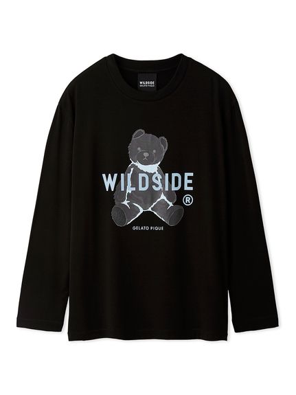 WILDSIDE】【UNISEX】ベアモチーフロングTシャツ｜ルームウェア・パジャマ通販のGELATO PIQUE HOMME（ジェラートピケ オム）  公式サイト