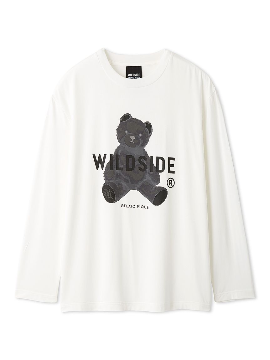 WILDSIDE】【UNISEX】ベアモチーフロングTシャツ｜ルームウェア・パジャマ通販のGELATO PIQUE HOMME（ジェラートピケ オム）  公式サイト