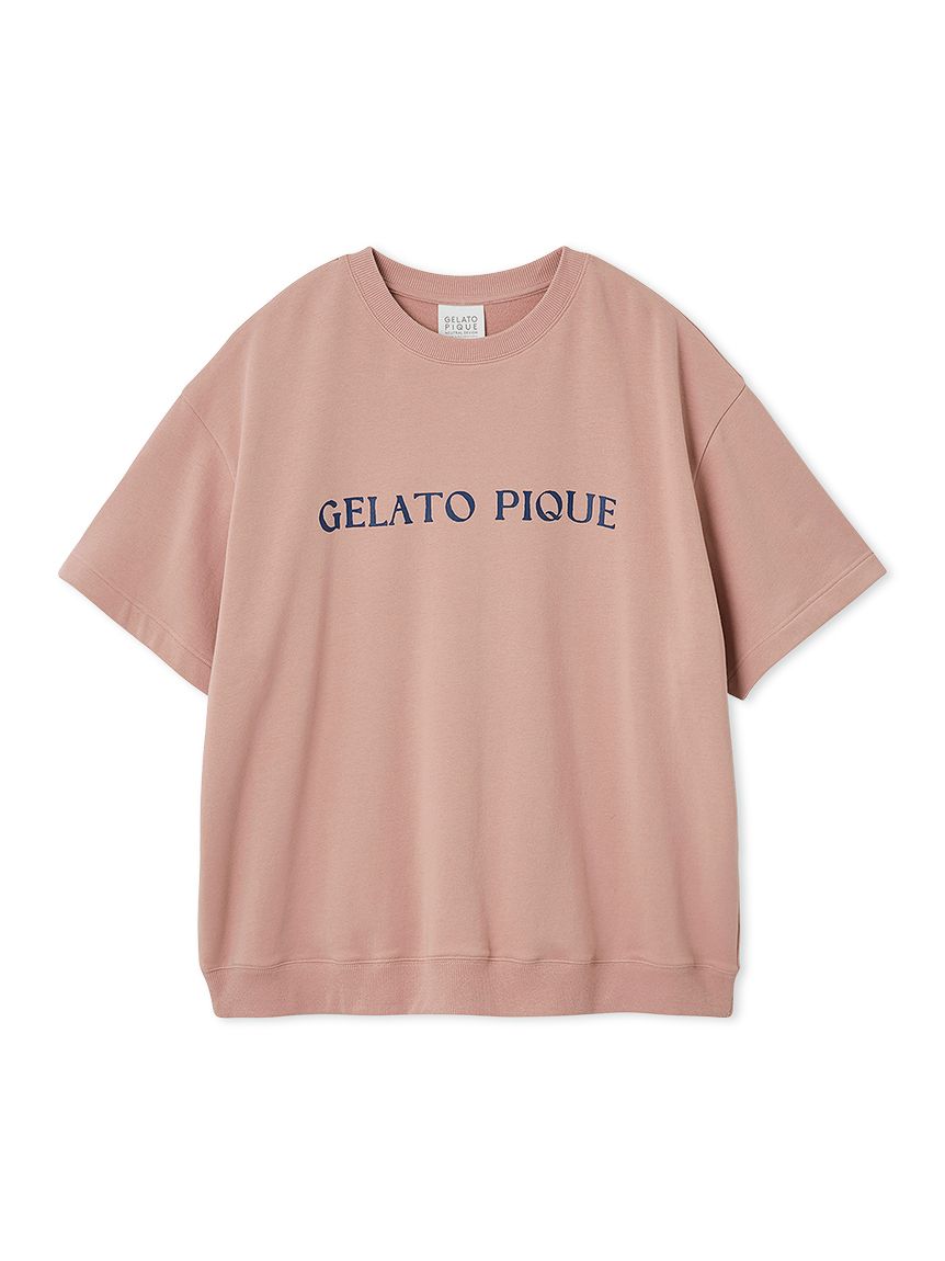 ☆新品☆GELATO PIQUE カラフルロゴ裏毛 スウェットセット グレー