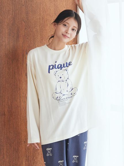 【UNISEX】ワンポイントロンT