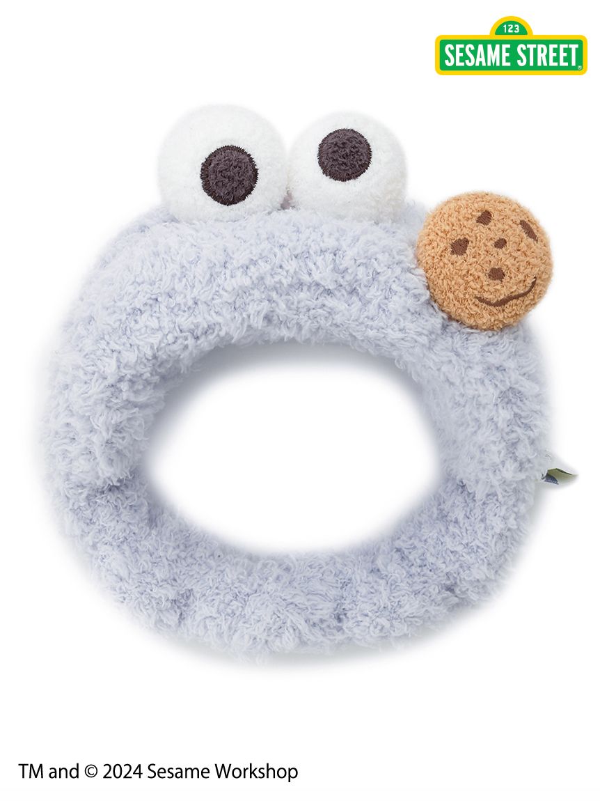 SESAME STREET】【UNISEX】モチーフジャガードショール