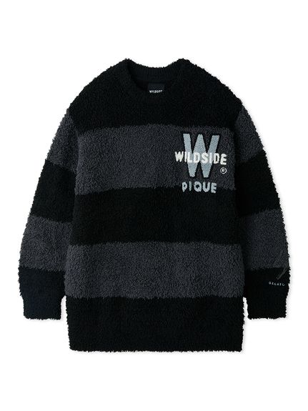 ジェラートピケ パウダーメランジボーダープルオーバー モカ セット 公式】 GELATO PIQUE HOMME（ジェラートピケ オム） ｜オフィシャル