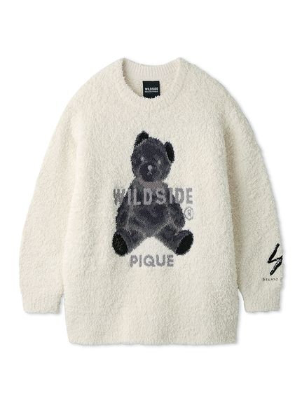 WILDSIDE】【UNISEX】ジェラートベアジャガードプルオーバー｜ルームウェア・パジャマ通販のGELATO PIQUE HOMME（ジェラートピケ  オム） 公式サイト