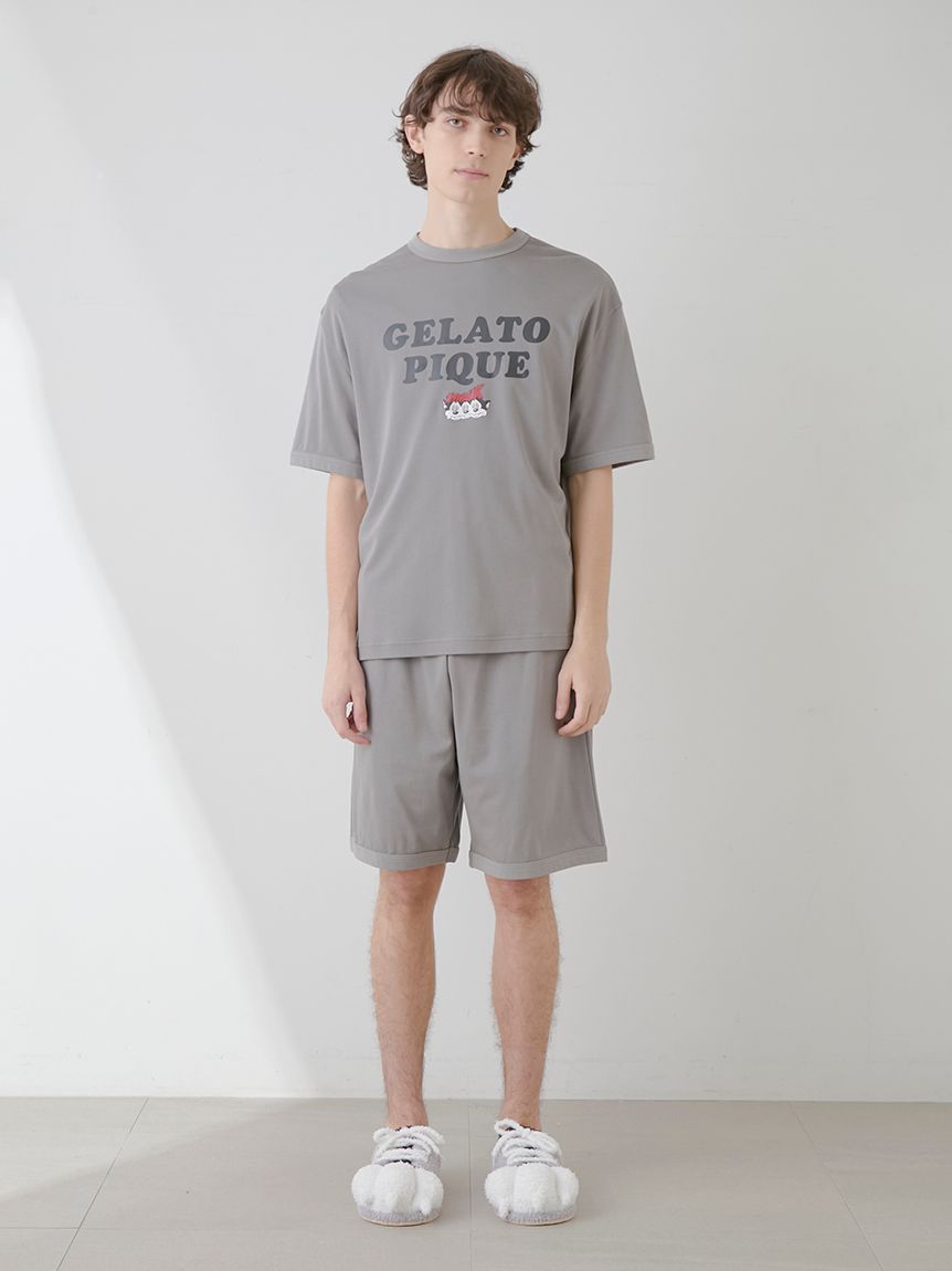 gelato pique - 青木TTさん専用 KOUSUKE SHIMIZU】【HOMME】ワンポイントハーフパンツ(ハーフ