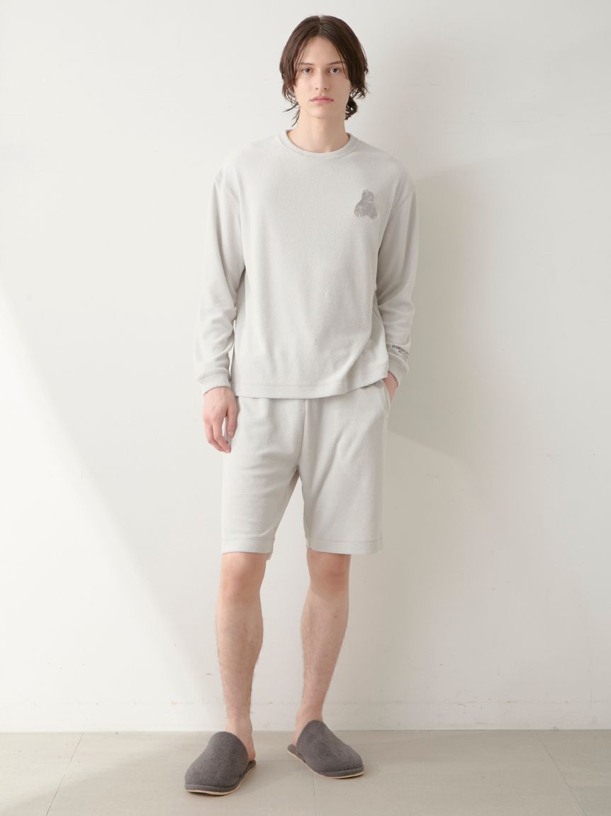 UNDERSON UNDERSON】【HOMME】パイルハーフパンツ(ハーフパンツ