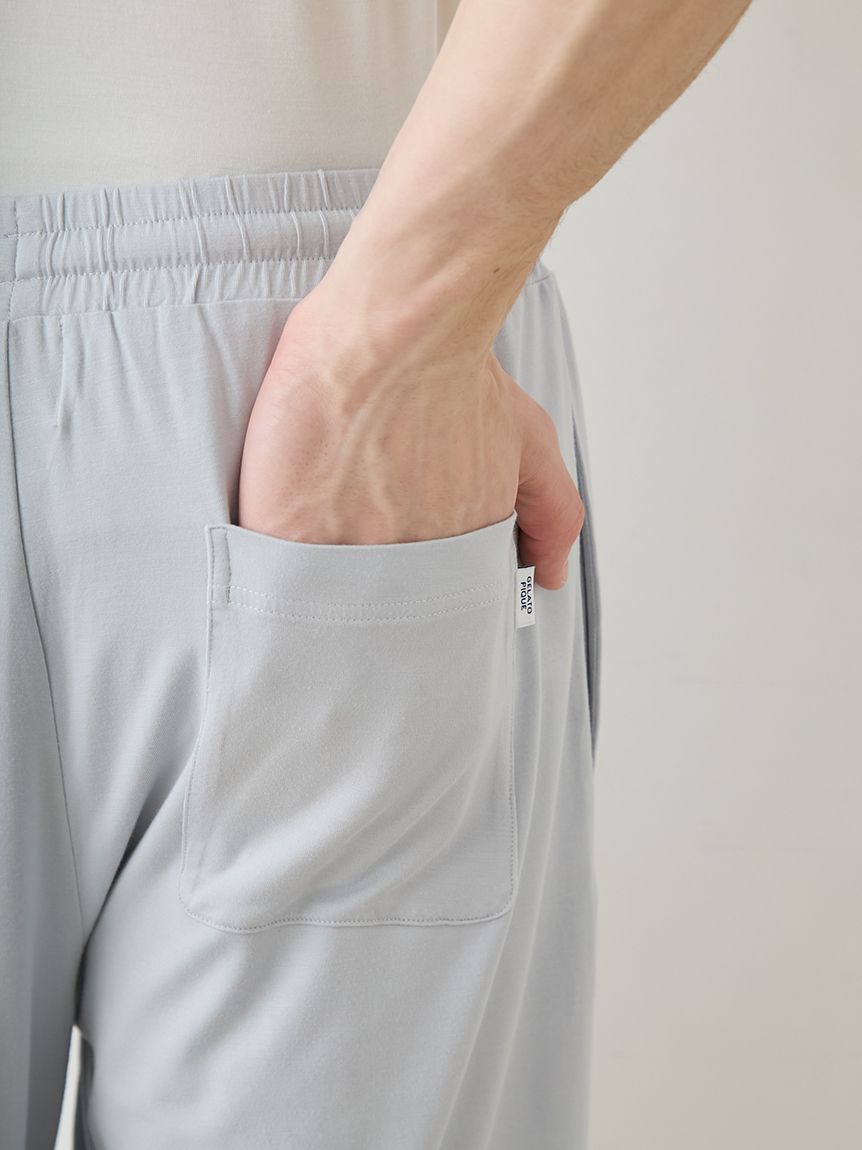 HOMME】【接触冷感】レーヨンシャークハーフパンツ(ハーフパンツ