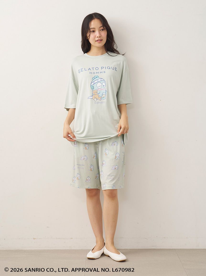 ハンギョドン】【HOMME】総柄ハーフパンツ(ハーフパンツ)｜ルーム