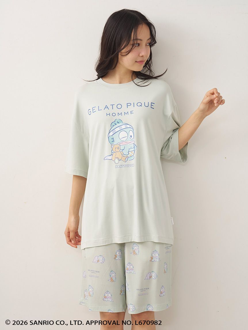 ハンギョドン】【HOMME】総柄ハーフパンツ(ハーフパンツ)｜ルーム