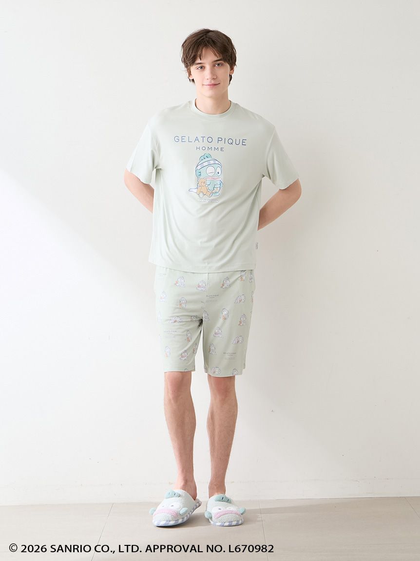ハンギョドン】【HOMME】総柄ハーフパンツ(ハーフパンツ)｜ルーム