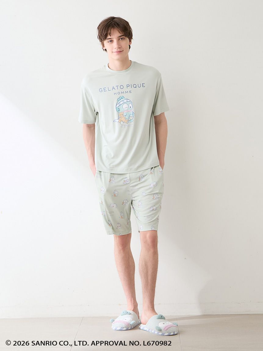 ハンギョドン】【HOMME】総柄ハーフパンツ(ハーフパンツ)｜ルーム