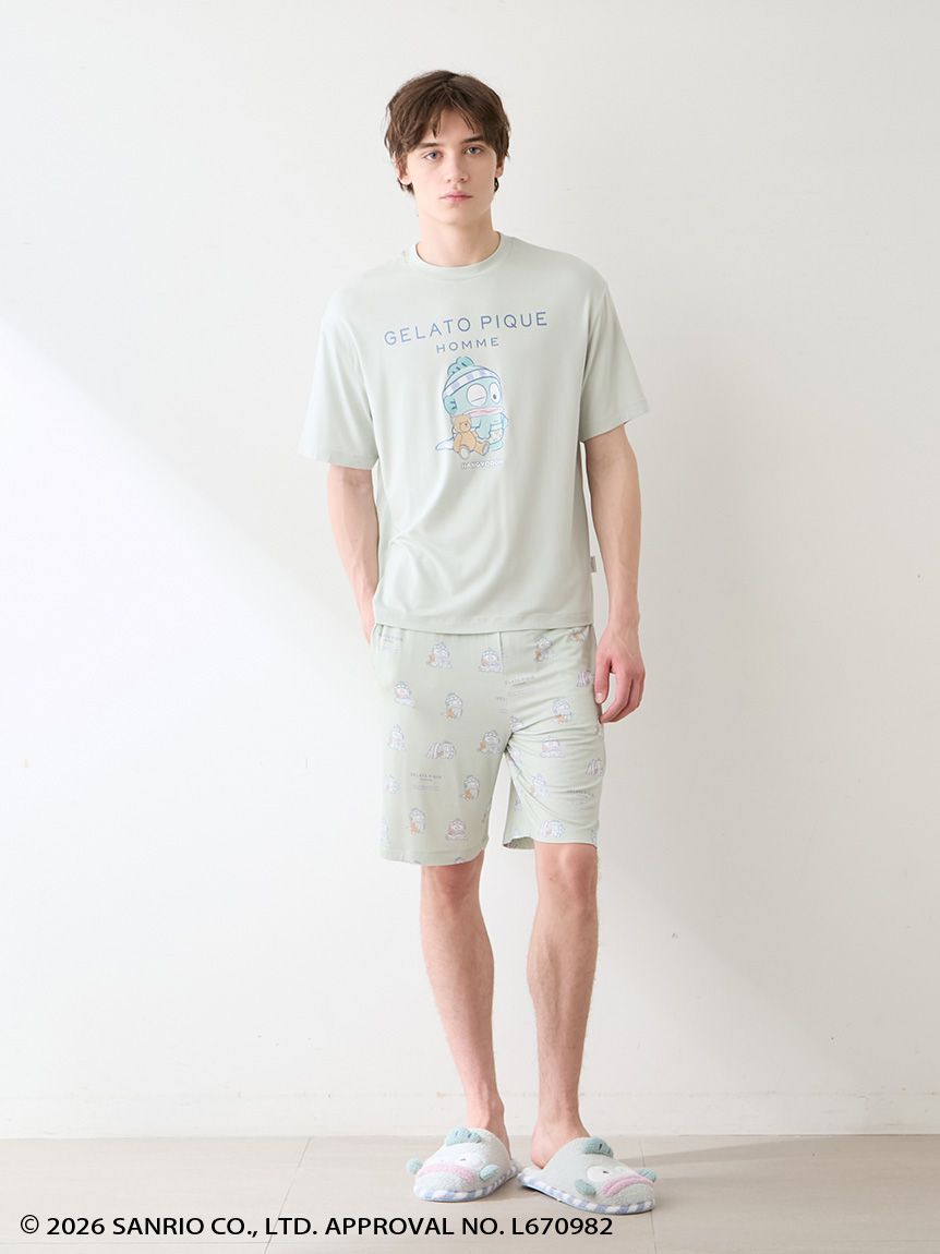 ハンギョドン】【HOMME】総柄ハーフパンツ(ハーフパンツ)｜ルーム