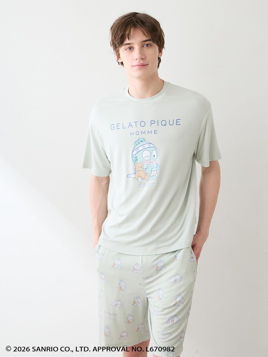 ハンギョドン】【HOMME】総柄ハーフパンツ(ハーフパンツ)｜ルーム