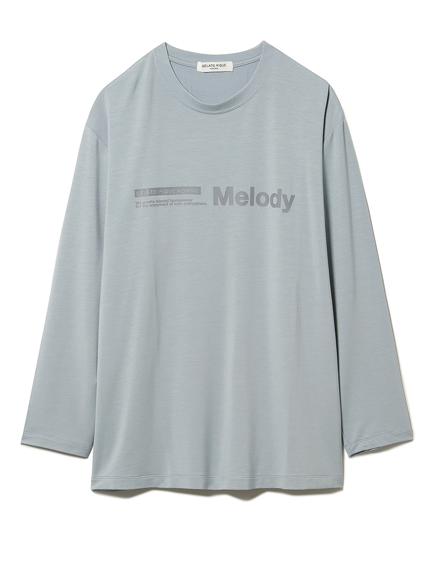 【HOMME】光電子インレイMELODYロゴロングTシャツ | PHCT221983