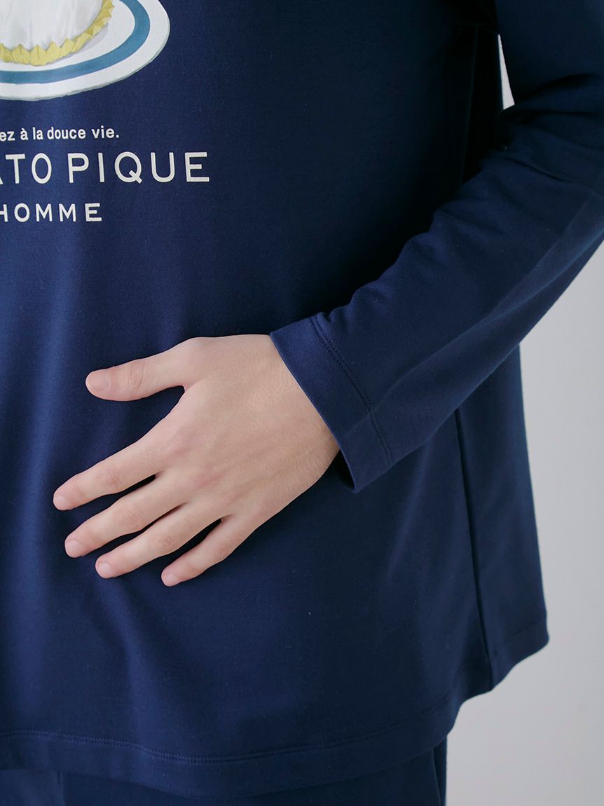 HOMME】インレイベアケーキロンT(カットソー・Tシャツ)｜ルーム
