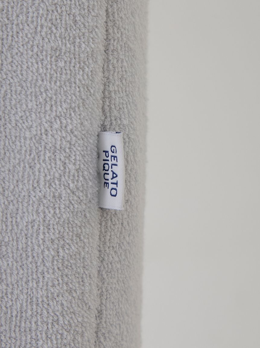 大人気!! gelato pique 【HOMME】パイルロゴ刺繍ポンチョ HOMME】パイルロゴ刺繍ポンチョ(パーカ)｜ルームウェア