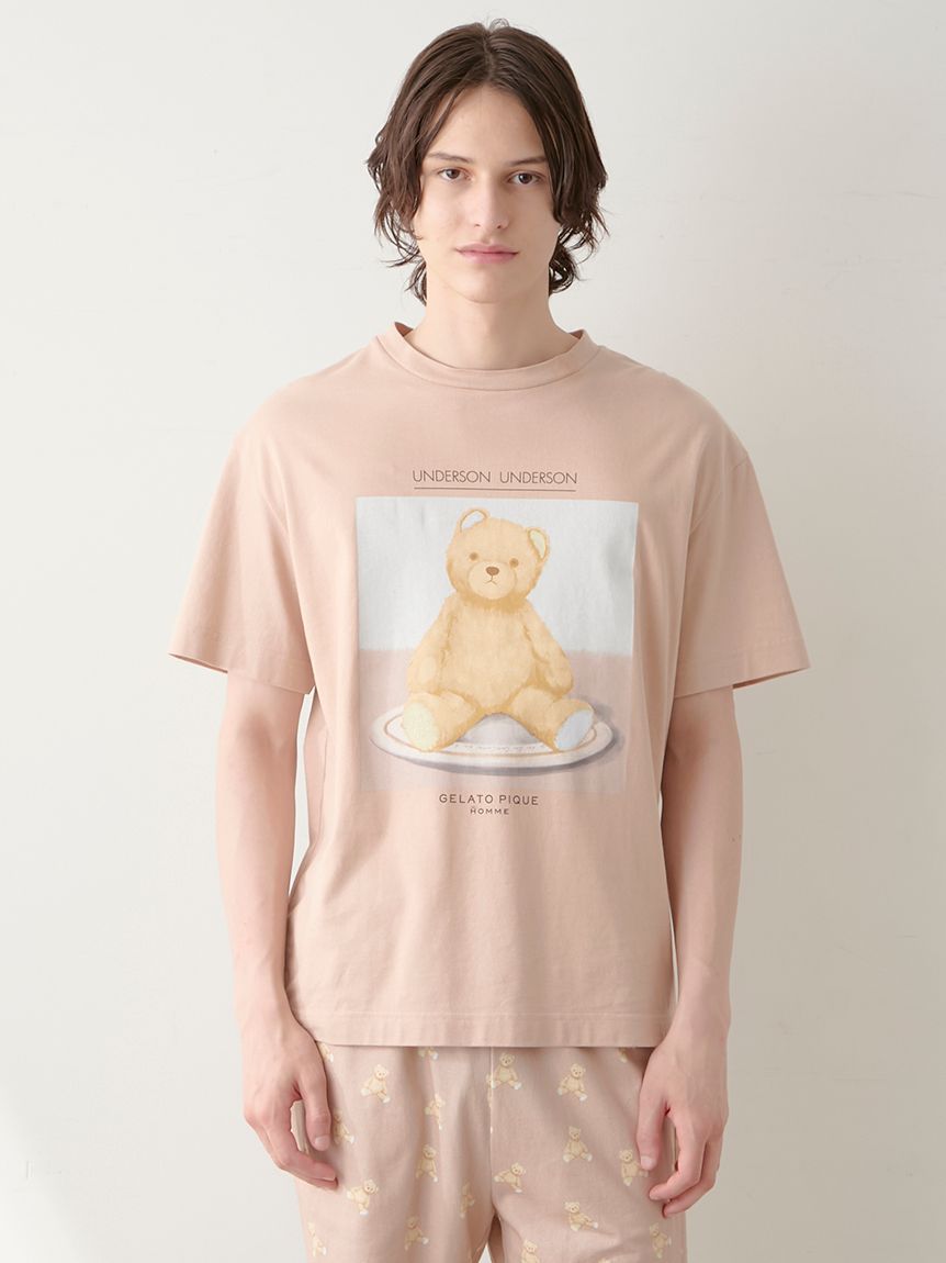 【GELATO PIQUE HOMME】恐竜プリント ルームウェア ONLINE限定】【HOMME】ダイナソープリントアンダーウェアー