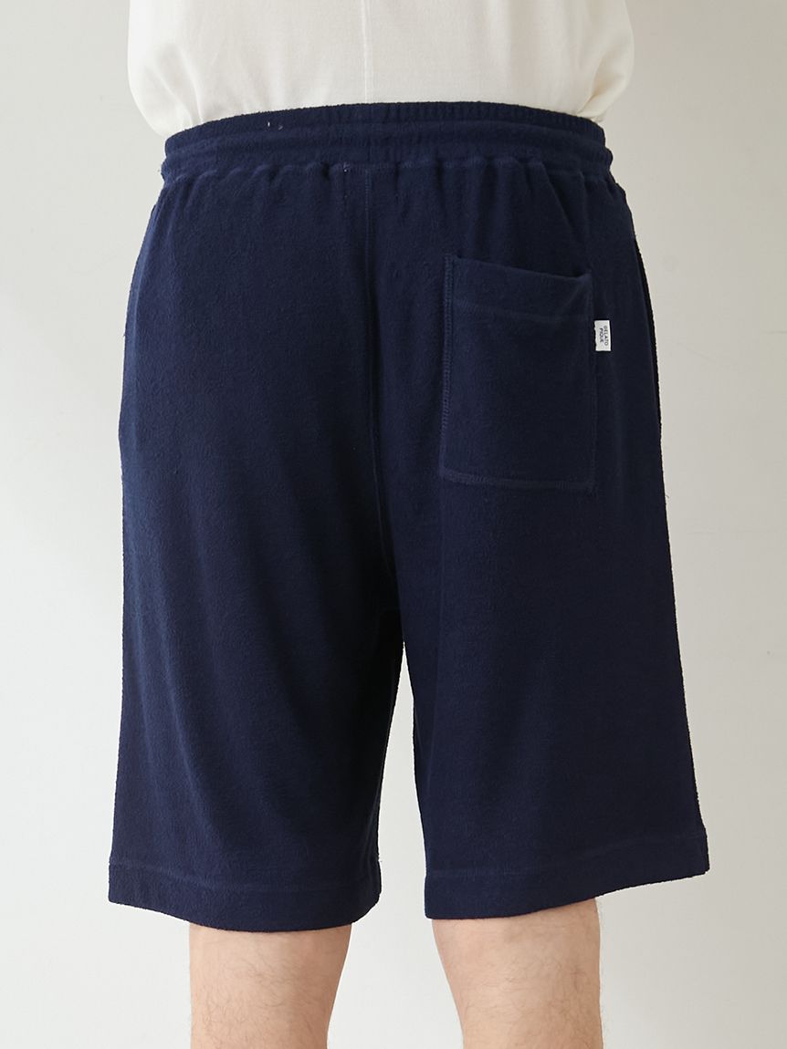 ONLINE限定】【HOMME】【接触冷感】【UVカット】パイルワンポイント