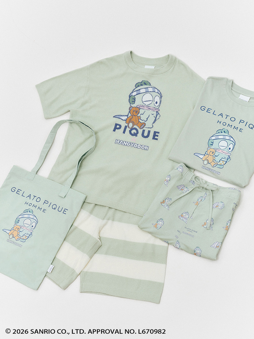 ハンギョドン】【HOMME】ワンポイントTシャツ(カットソー・Tシャツ
