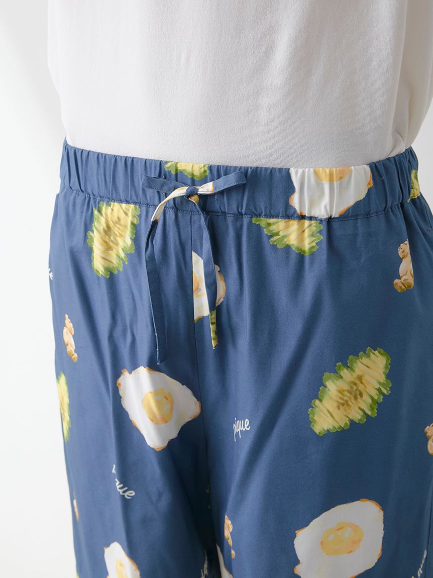 HOMME】サニーサイドエッグ総柄ハーフパンツ(ハーフパンツ)｜ルーム