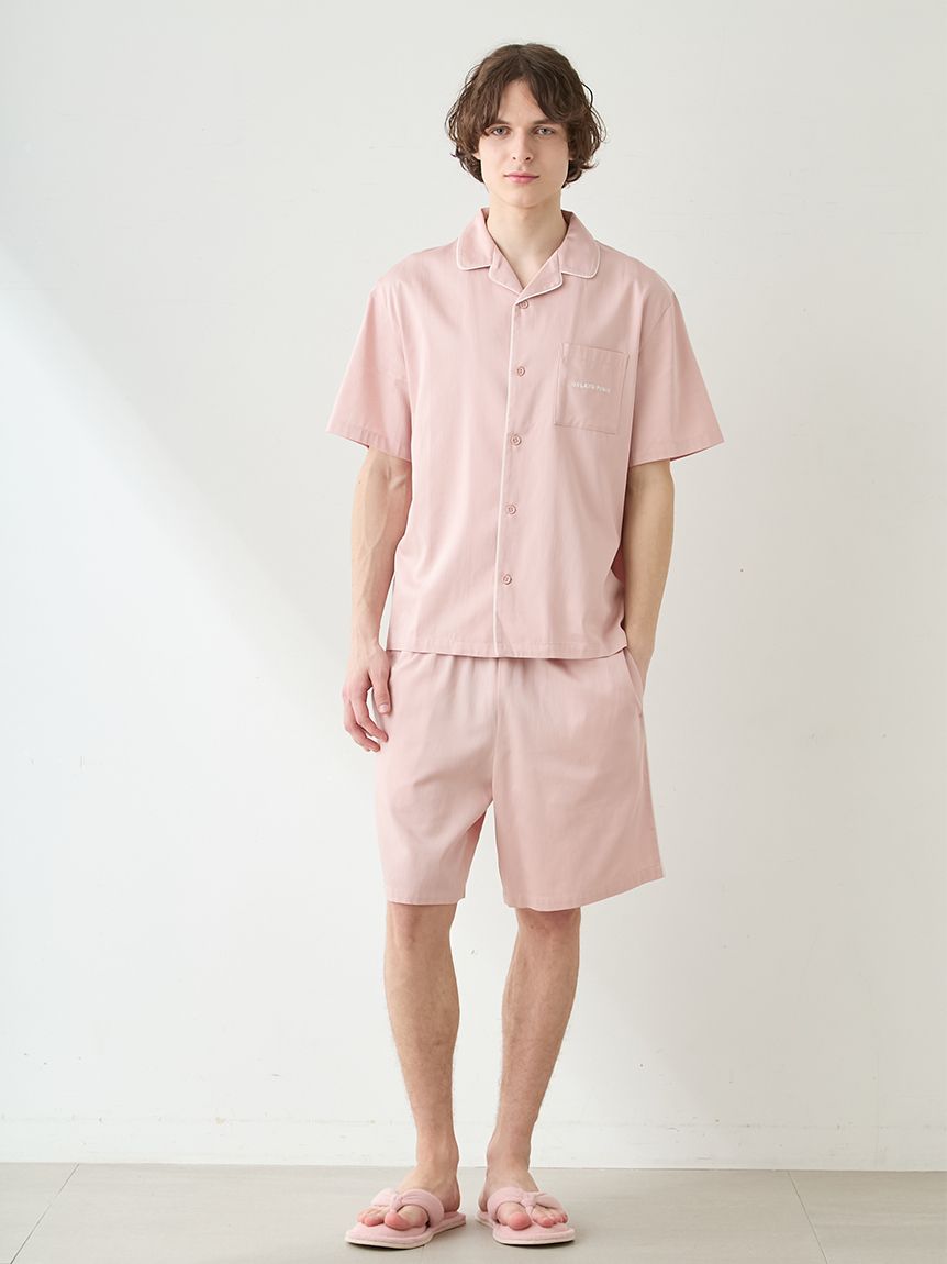HOMME】ワンポイント刺繍ハーフパンツ(ハーフパンツ)｜ルームウェア