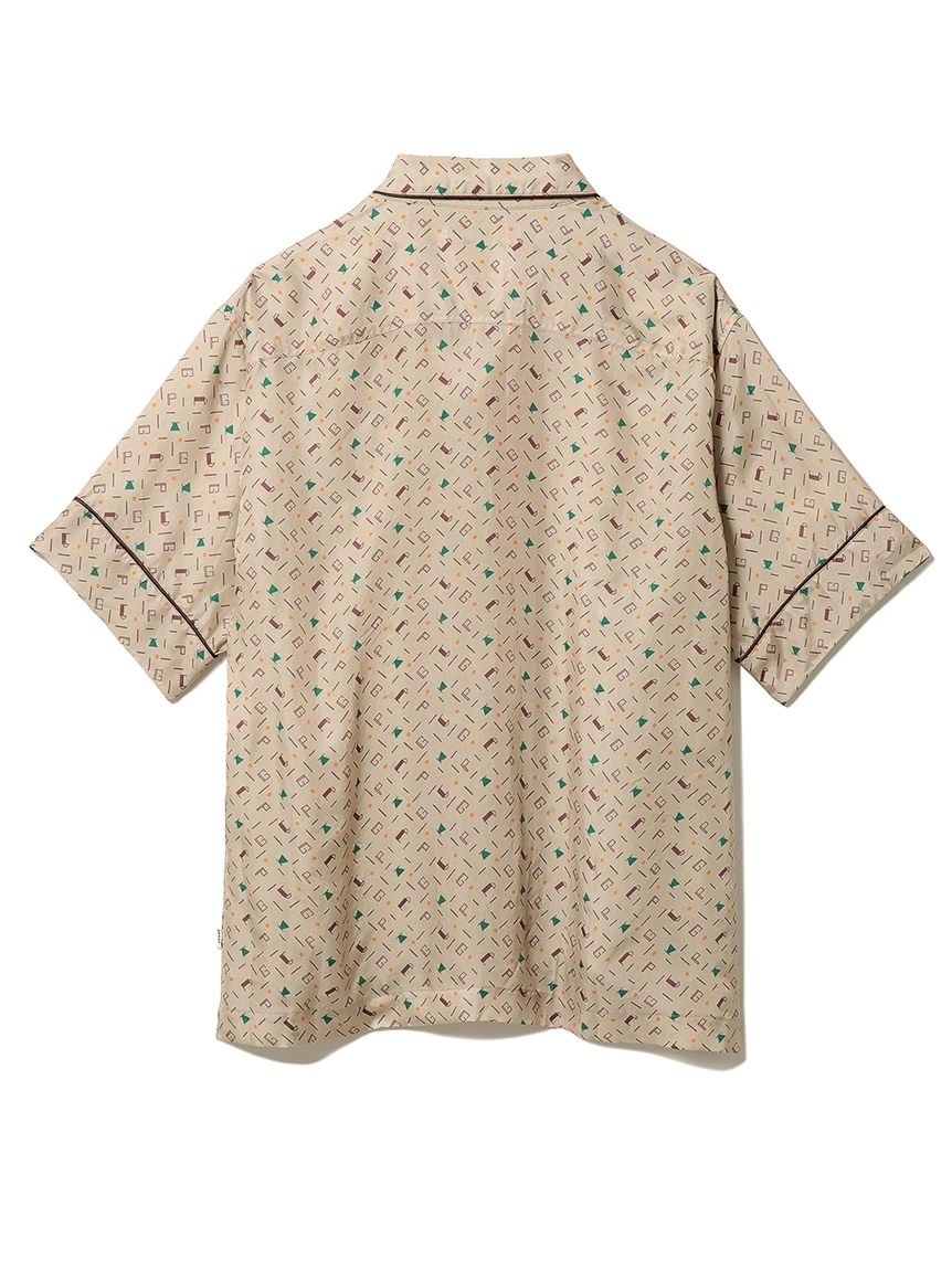 【HOMME】モノグラムプリントキュプラシャツ | PHFT221250