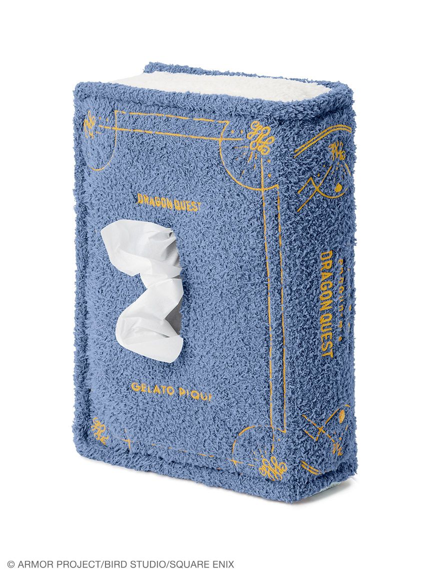 ジェラピケ　ドラクエコラボ　ティッシュカバー　冒険の書 ドラゴンクエスト】【メンズ】冒険の書ティッシュケース(その他