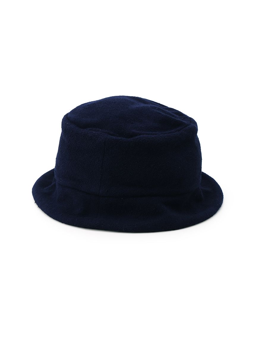 HOMME】【接触冷感】【UVカット】パイルワンポイントロゴ刺繍ハット