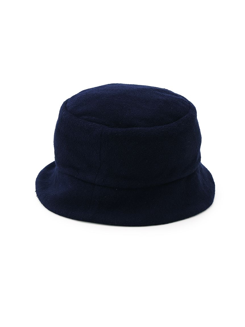 HOMME】【接触冷感】【UVカット】パイルワンポイントロゴ刺繍ハット