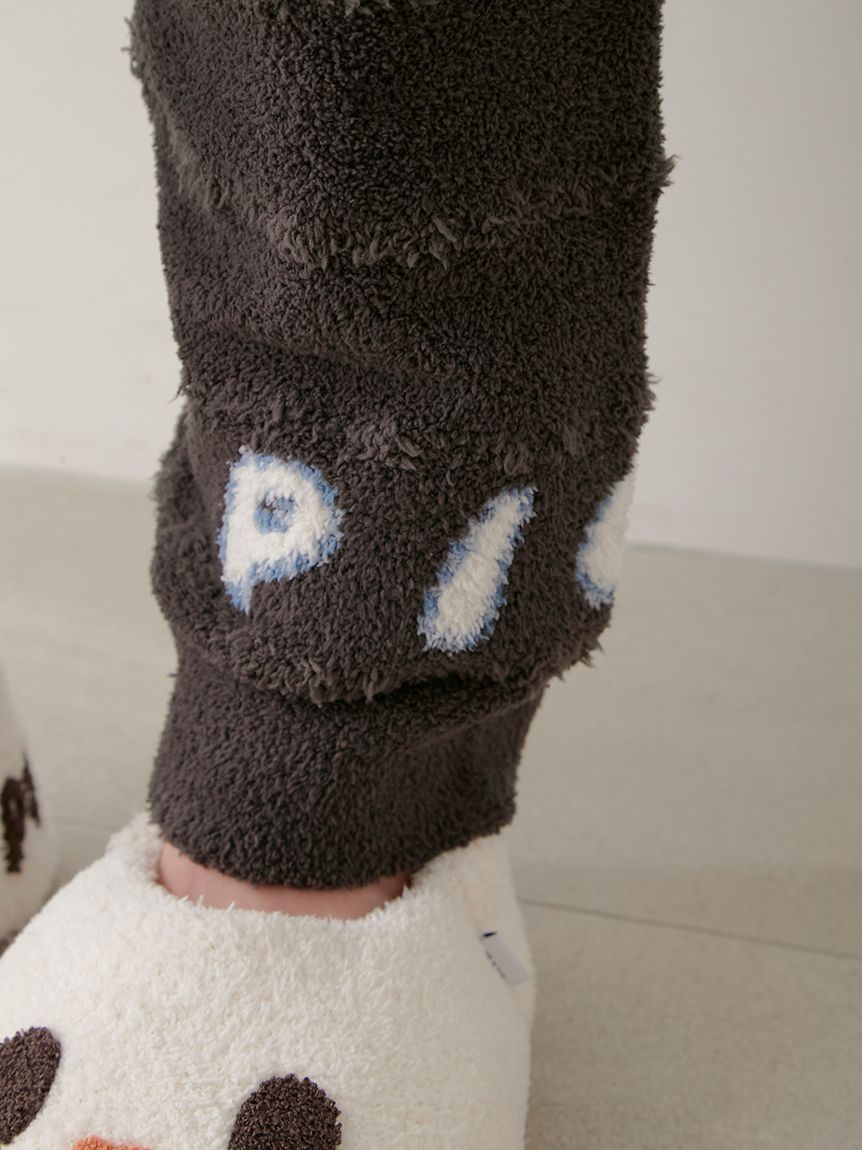 HOMME】ベビモコピケロゴジャガードロングパンツ(ロングパンツ