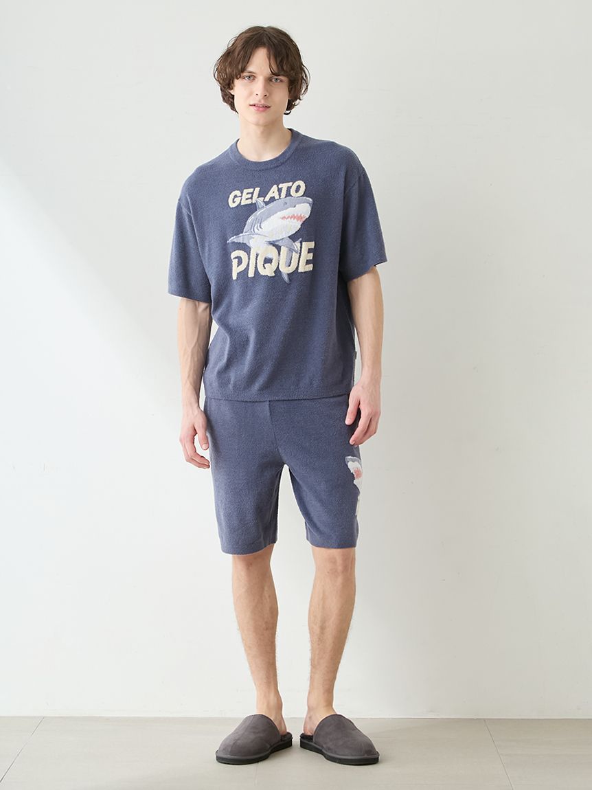 HOMME】【接触冷感】スムーズィーliteクールシャークハーフパンツ